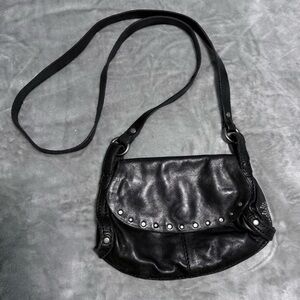 Lucky Brand Black Studded Purse Bag